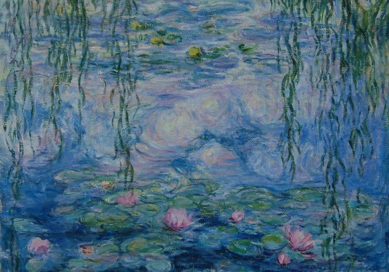 Кувшинки, Клод Моне, 1915 г.
