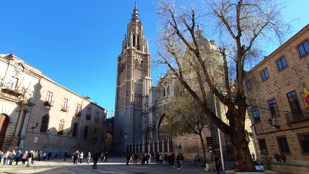 Кафедральный собор Святой Марии (Catedral Primada Santa María de Toledo), расположенный в городе Толедо, Испания